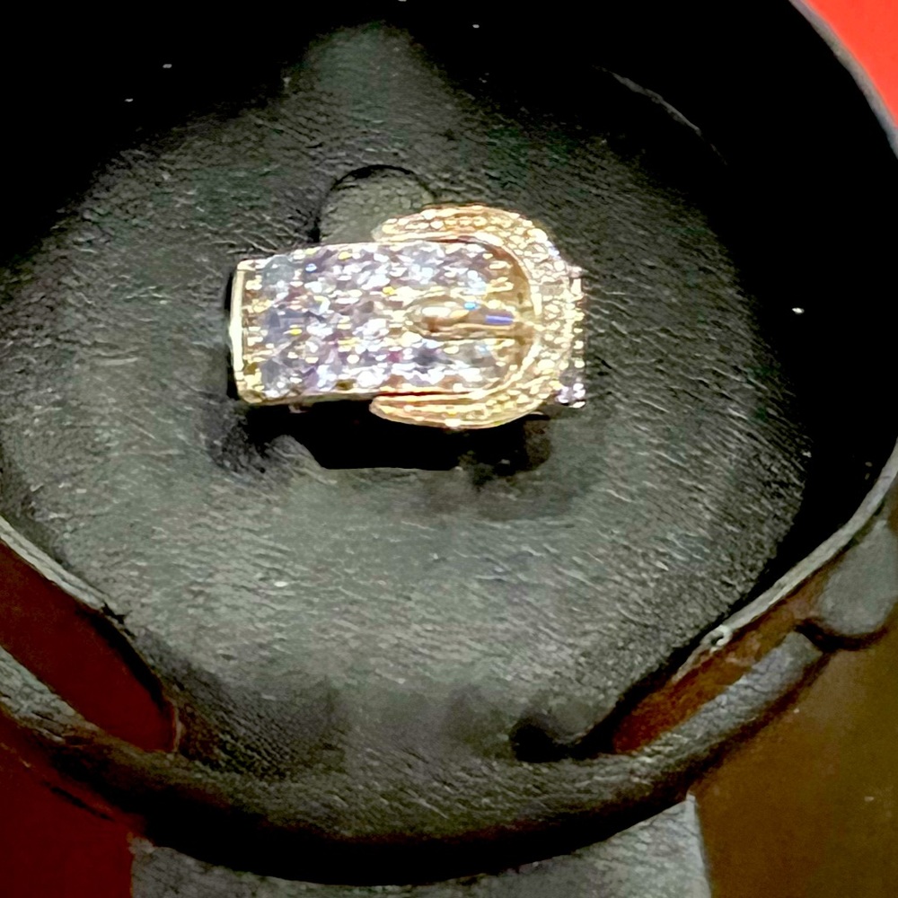 Tanzanite, Diamond Accent Ring in Sterling
Silver (Size 6.0) 1.14 ctw